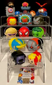 Marvel Tsum Tsum Captain America: Civil War Figures & Stands Lot Of 19 - Picture 1 of 18