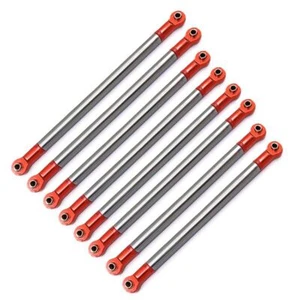 Eslabones de varilla de amarre de aluminio de 313 mm 1/10 para oruga Axial Racing SCX10 SCX10-II - Imagen 1 de 3