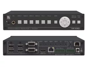 KRAMER VP-440 6–Input Presentation Switcher Scaler HDBaseT VGA HDMI Proc Amp - Picture 1 of 5