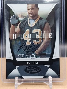 2009 Certified #183 P.J. Hill Saints /499 Auto New Generation - Picture 1 of 2