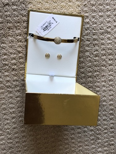Set orecchini bracciale oro Michael Kors nuovi