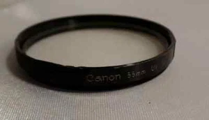 r UV-1x 1 x Ultraviolet Canon 55 Japan light filter 55mm for LENS 1148 - Picture 1 of 2