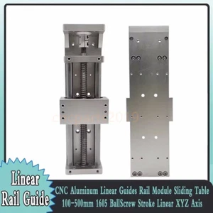 100-700 mm Hub Optische Achse Linearführungen Schiene Modul Schiebetisch SFU1605 - Bild 1 von 23