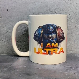 Space Marine, Ultra Marine, I am Ultra Inspired 11oz Becher, Kaffeetasse, Kaffeetasse - Bild 1 von 9