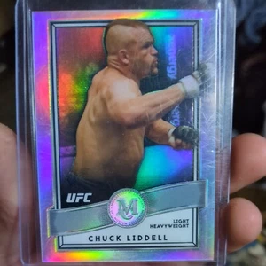2017 Topps Museum Collection Chuck Liddell Refractor /99 - Picture 1 of 6