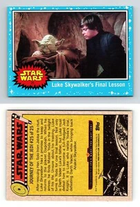 Skywalker's Final Lesson #25 Journey To Star Wars The Last Jedi 2017 Topps Card - Picture 1 of 1