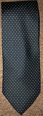 Corbata Hardy Amies Original Lunares Talla Única 100% Seda De Colección Foto 1 de 2