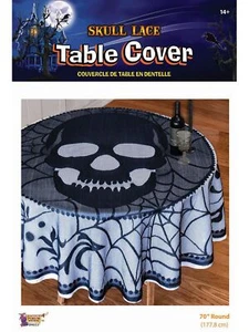 Rubie's - Skull Lace Tablecover Decoration - Picture 1 of 1