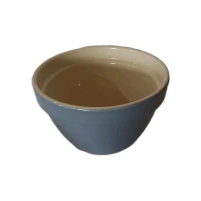 "Cuenco mezclador de cerámica azul claro para anidación de caja y barril de 5,5"" de diámetro" Foto 1 de 3