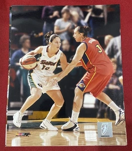 SUE BIRD DIANA TAURASI 8x10 UNSIGNED PHOTO FILE LICENSED SEATTLE STORM MERCURY - Picture 1 of 1