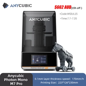 ANYCUBIC Photon Mono M7 PRO 14K Resin 10.1'' LCD 3D Printer W/COB LighTurbo 3.0 - Picture 1 of 14