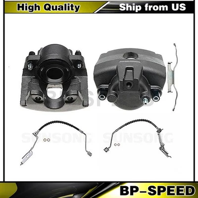 Pinza de freno delantera freno manguera hidráulica línea de freno para Dodge Caravan 2003 2004 Foto 1 de 4