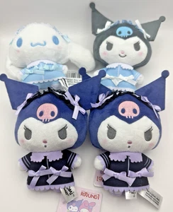 Sanrio Cinnamoroll Kuromi 5.1" Plush New with Tag (Set of 4) - Picture 1 of 4