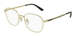 Gucci Gold 52 mm Men's Eyeglasses GG0838OK-002 52 RRP $495.00 - Bild 1 von 12