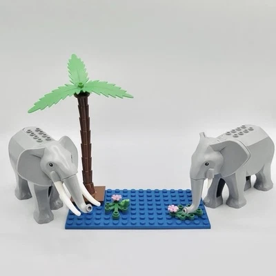 NUEVO LEGO Rebaño de Elefantes - Animal de Vida Silvestre (Leer Descripción) Foto 1 de 4