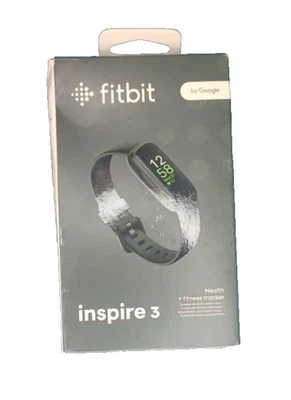 Fitbit Inspire 3 | Heart Rate Monitor | Health & Fitness Tracker |open box Black - Image 1 of 4