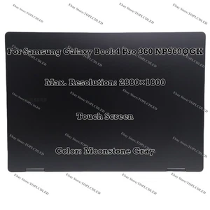 16" For Samsung Galaxy Book4 Pro 360 NP960QGK LCD Touch Screen Display Complete - Picture 1 of 9