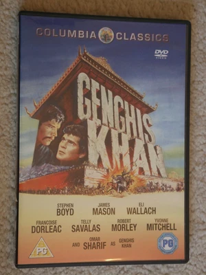Genghis Khan (1965, DVD) - Omar Sharif, Stephen Boyd, James Mason, Telly Savalas - Image 1 of 4