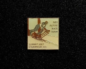 Brotherhood of Skiers 2007 Pin Steamboat Colorado Alpine Race Team - Imagen 1 de 3