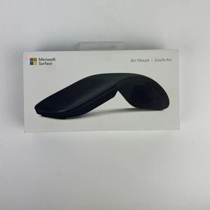 Microsoft Surface Arc Maus | Modell 1791 | Schwarz | Bluetooth - Open Box - Bild 1 von 3