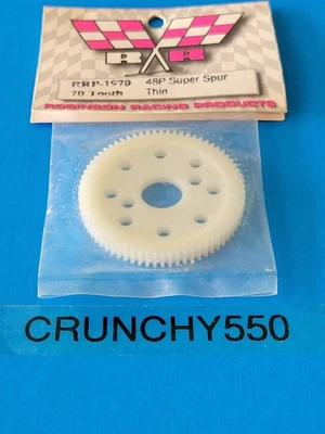 Robinson Racing 48P Spur Gear Super Thin 70T RRP-1970 винтажная радиоуправляемая деталь - Изображение 1 из 3