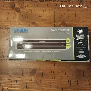 EPSON WorkForce DS-30 USB 2.0 (NOT Bluetooth) Portable Color Document Scanner b5 - Picture 1 of 7