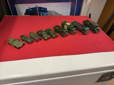 Dinky Military Army Diecast Toy Foden Etc Job Lot - Image 1 of 3