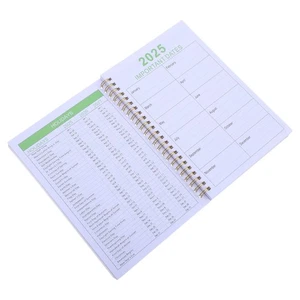 Daily Weekly Monthly Planner Agenda Notebook Diary 2025-2027 Calendar Planner - Picture 1 of 12