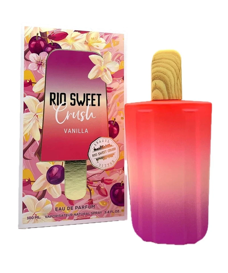 RIO SWEET CRUSH VANILLA WOMENS EAU DE PARFUM SPRAY 3.4 OZ Brazil MIRAGE Perfume