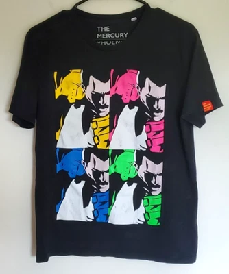 Camiseta gráfica negra Freddie Mercury The Mercury Phoenix Trust para hombre talla XS Foto 1 de 4