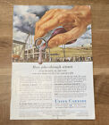 1953 Grace Line Caribbean Cruises And Union Carbide Vintage Print Ad Advert Old