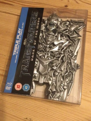 Transformers Dark Of The Moon- Triple Play-Blu ray DVD- Transforming Package - Image 1 of 4
