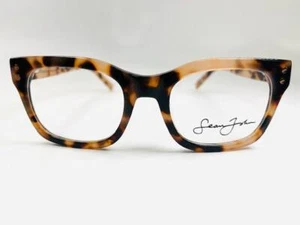 New SEAN JOHN SJLO 6025E 239 Peach Tortoise Eyeglasses 51/20/145 - Picture 1 of 5