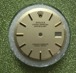 Rare Genuine Rolex Datejust Non Quick Set Yellow Stick Dial For 36mm Watch - Picture 1 of 13