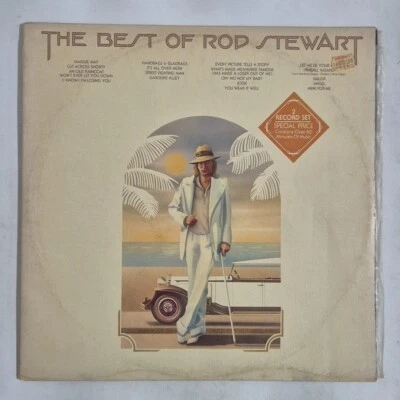 ROD STEWART - 'The Best Of Rod Stewart' 12" Double Vinyl LP Record AUST. PRESS - Image 1 of 4