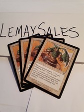 DRAGON SCALES X4 PLAYSET - SCOURGE - COMMON MTG NM/M
