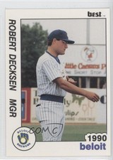 1990 Best Beloit Brewers Rob Derksen Rob Decksen #26