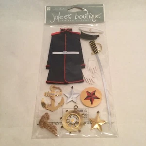 jolee's boutique stickers Navy Ship Officer Sailing  Large USA - Picture 1 of 4