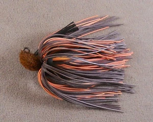 Bass Fishing Lure, DR Custom Fuzzy Head Flipping Jig 1/2 oz. (Limited Edition) - Picture 1 of 2