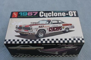 ORIGINAL VINTAGE AMT ""1967 KOMET CYCLONE-GT"" KIT meist gebaut - Bild 1 von 6