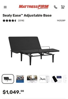 Base de cama eléctrica ajustable Foto 1 de 4