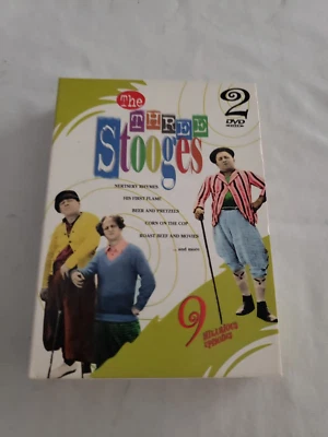 The Three Stooges (DVD, 9 Episodes) NEW & USED - Image 1 of 4