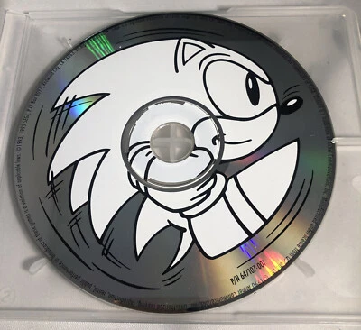 RARE Vintage Sonic The Hedgehog PC Game CD-rom 1990 w/ case WORKS - Image 1 of 3