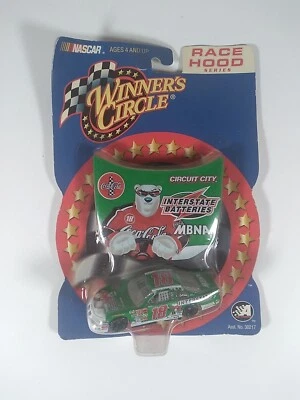 WINNERS CIRCLE 1/64 BOBBY LABONTE #18 INTERSTATE BATTERIES NASCAR RACE HOOD COKE - Image 1 of 2