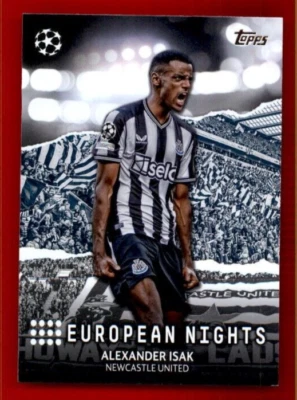 2023-24 Topps UEFA Club Competitions European Nights #EN20 Alexander Isak. - Image 1 of 2