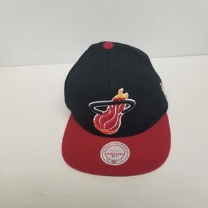 Mitchell & Ness Miami Heat NBA Hardwood Classics Snapback Adjustable Hat, New - Picture 1 of 7