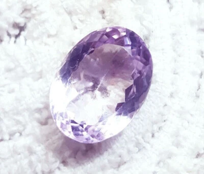 100% Natural Rose DE France Amethyst VVS1 Loose Gemstone 12.00 Ct Certified - Image 1 of 4