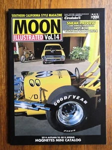 MOON ILLUSTRATED Vol 14, Mooneyes mini catalog Magazine - Rat Fink - Picture 1 of 13