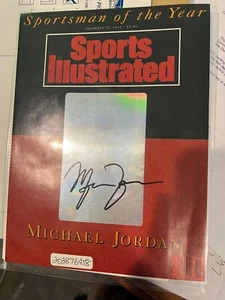 Michael Jordan Signed 1991 Sports Illustrated Magazine certified signature - Picture 1 of 2