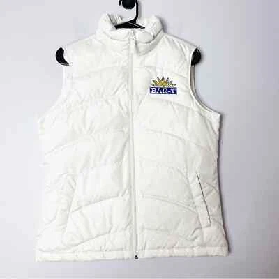 Lands’ End Ivory/Off White Puffer Vest Size Small 6-8 - Image 1 of 4